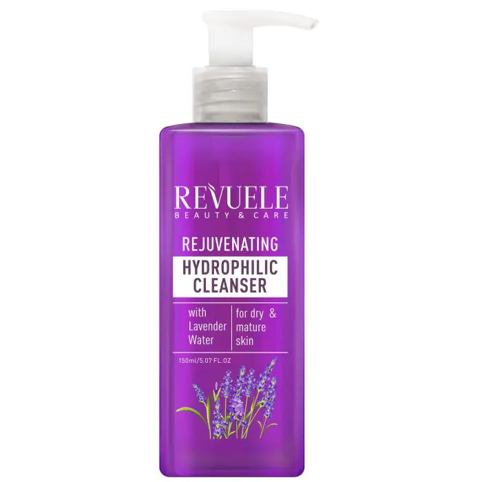 Rejuvenating Hydrophilic Cleanser with lavender water