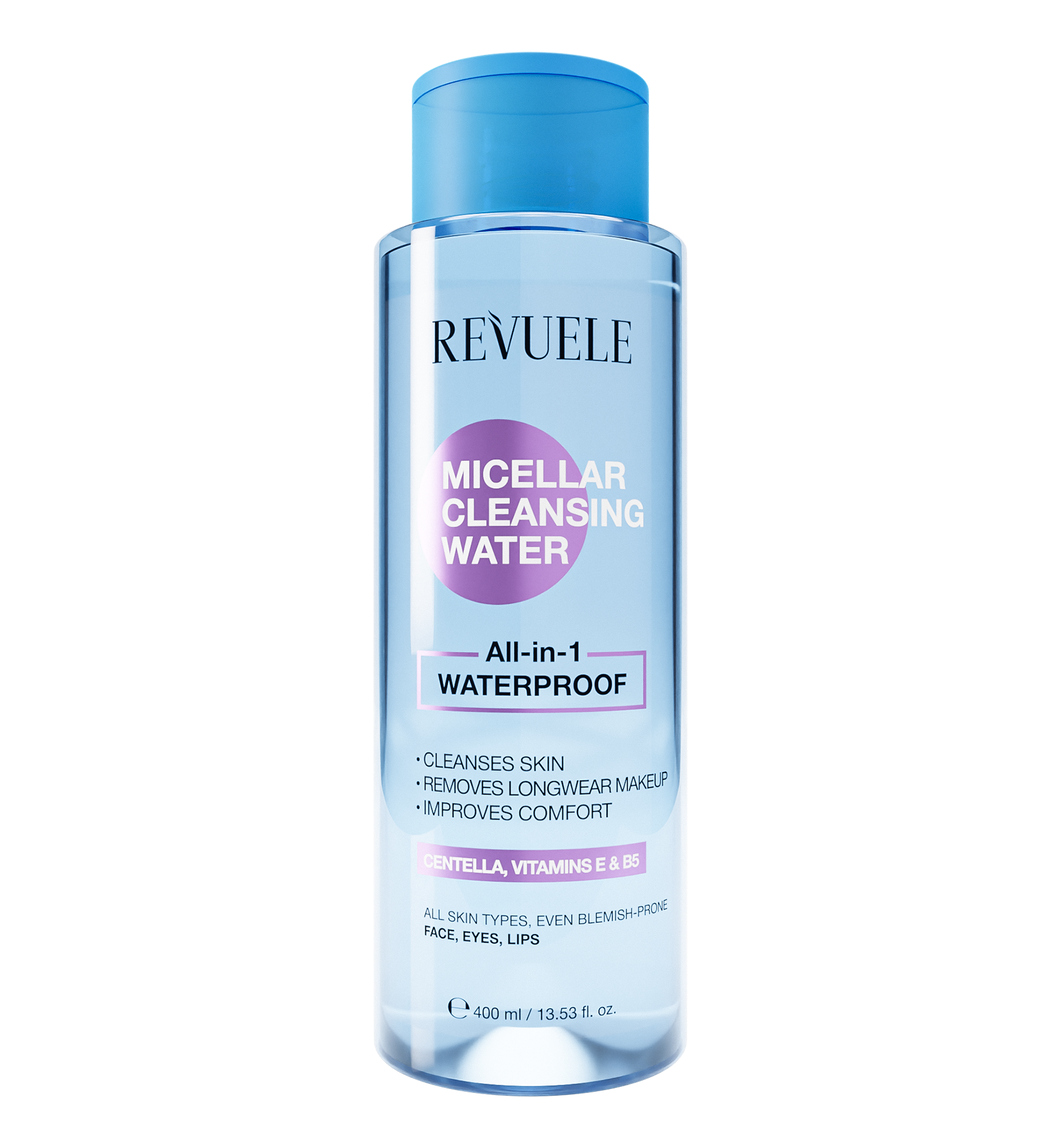 MICELLAR CLEANSING WATER ALL-IN-1 WATERPROOF, 400 ml