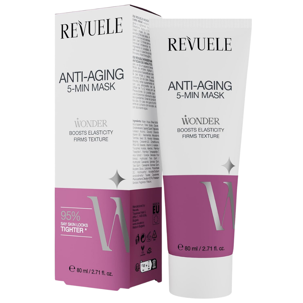 Wonder 5-Min Face Mask Set - Masque Visage 5 Minutes Hydratant, Purifiant et Anti-Âge
