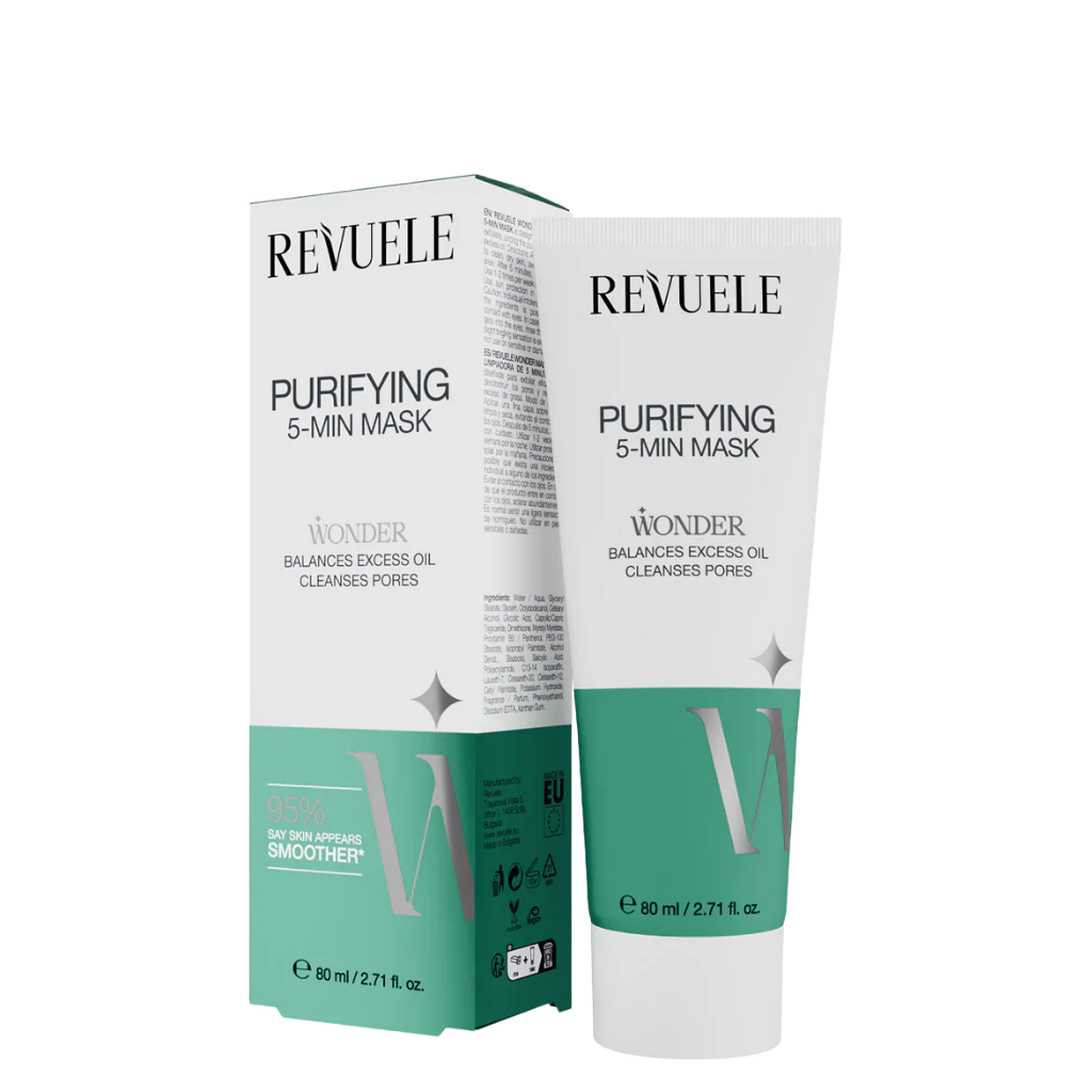 REVUELE Wonder Purifying 5-Min Mask 80 ml - Masque Purifiant 5 Minutes aux AHA & BHA