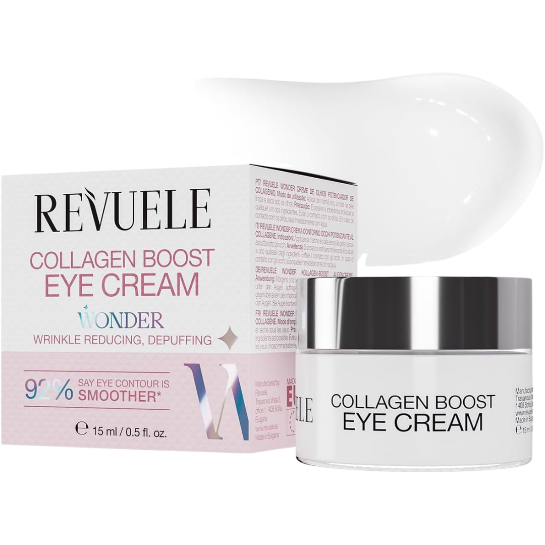 REVUELE Wonder Collagen Boost Eye Cream - Crème Contour des Yeux Revitalisante au Collagène