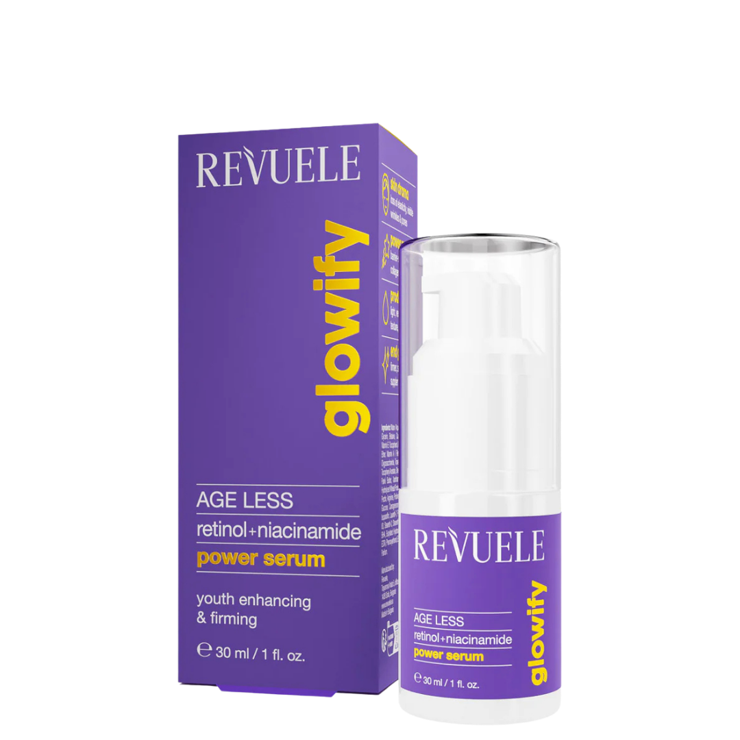 REVUELE Age Less Power Serum Retinol + Niacinamide - Sérum Anti-Âge au Rétinol et Niacinamide