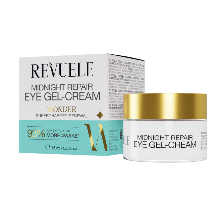 REVUELE Wonder Midnight Repair Eye Gel-Cream - Gel-Crème Réparateur Nuit Contour des Yeux